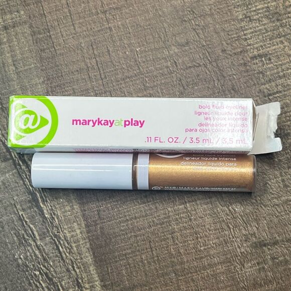 Mary Kay at Play Eyeliner Gold Metal discontinued color - Picture 1 of 6